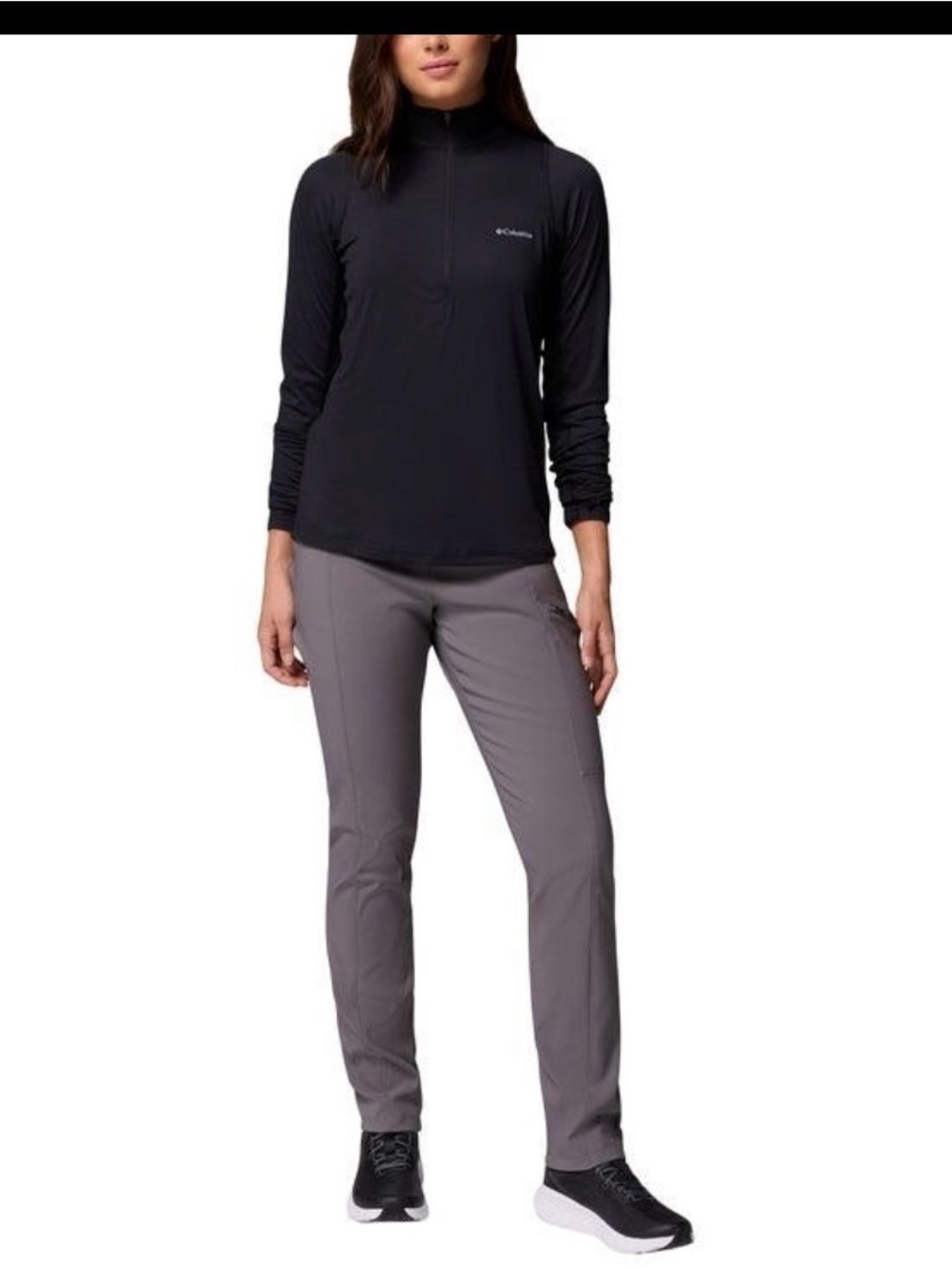 Columbia Fleece Lined Pull On Hiking Pants Gray Women’s XL